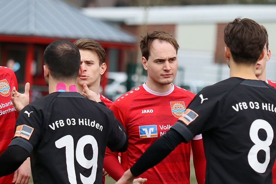 Der VfB 03 Hilden ist schon am Mittwoch wieder gefordert.