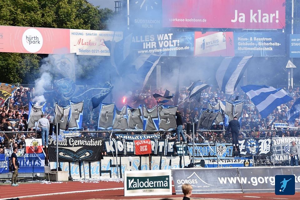 Der MSV wird erneut von vielen Fans begleitet.