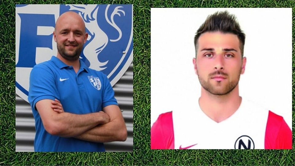 Dennis Mathussek (l.) und Joe Colletti sprechen im FuPa-Schnellcheck über die Saisonziele der Sportfreunde Lorch.