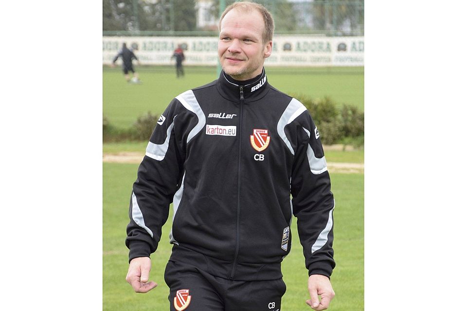 Christian Behring als Fitnesstrainer beim Drittligisten FC Energie Cottbus. Foto: Georg Zielonkowski