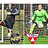 N.A.F.I.s Erdinc Bozoglu (links) sowie Weilimdorfs Keeper Domink Ferdek (rechts) verlassen ihre Vereine zum Saisonende. Fotos: Günter Bergmann