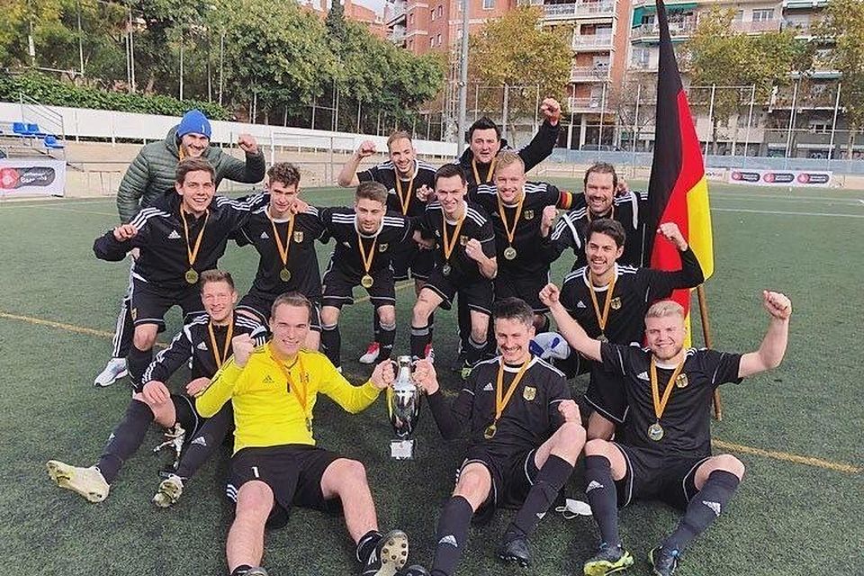 Die deutsche CP-Nationalmannschaft nach dem Erfolg beim Vier-Länder-Turnier vor zwei Wochen.