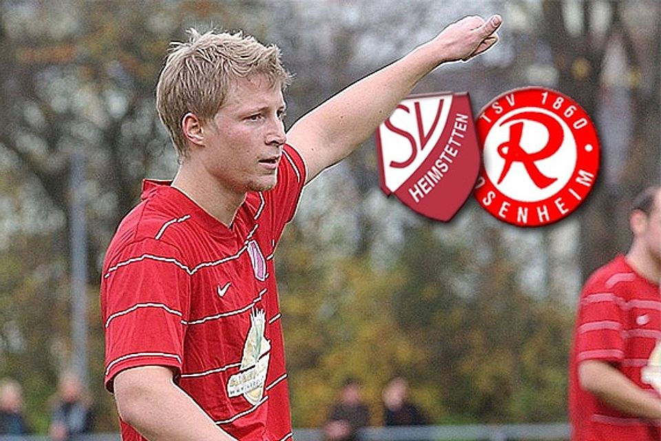 Fehlt den Heimstettern im Oberbayernderby: Quirin Löppert. F: Meier