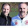 Simon Kemmet (links) kickt ab Mai für den SV Heimbach, Trainer Michael Heinelt coacht auch kommende Saison den A-Kreisligisten. | Foto: Verein