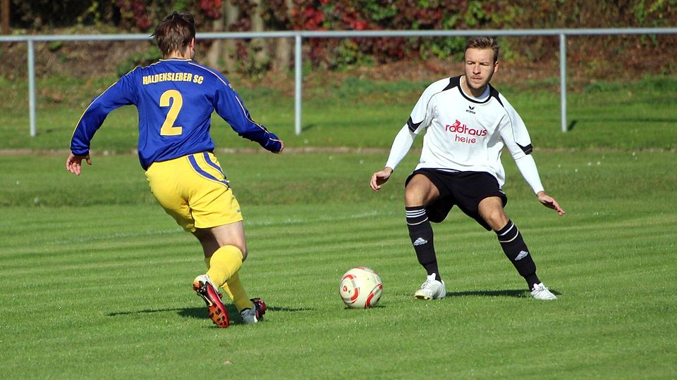 HSC II (links im Bild) kann gegen Gröningen weiter Boden gut machen   F: Hoffmann