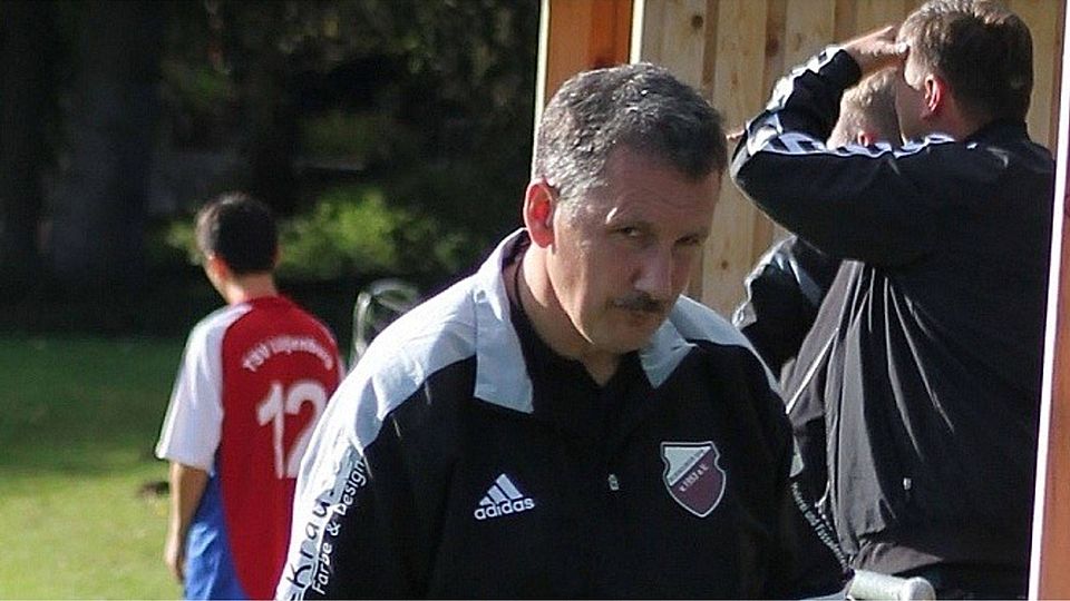 Trainer Jörg Barenscheer ist die Enttäuschung anzusehen.