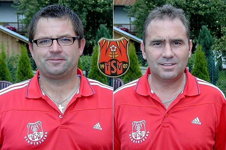 Das neue Trainerduo Werner Heuberger (links) und Fritz Hof soll den TSV zum Klassenerhalt führen.  Montage: Wagner