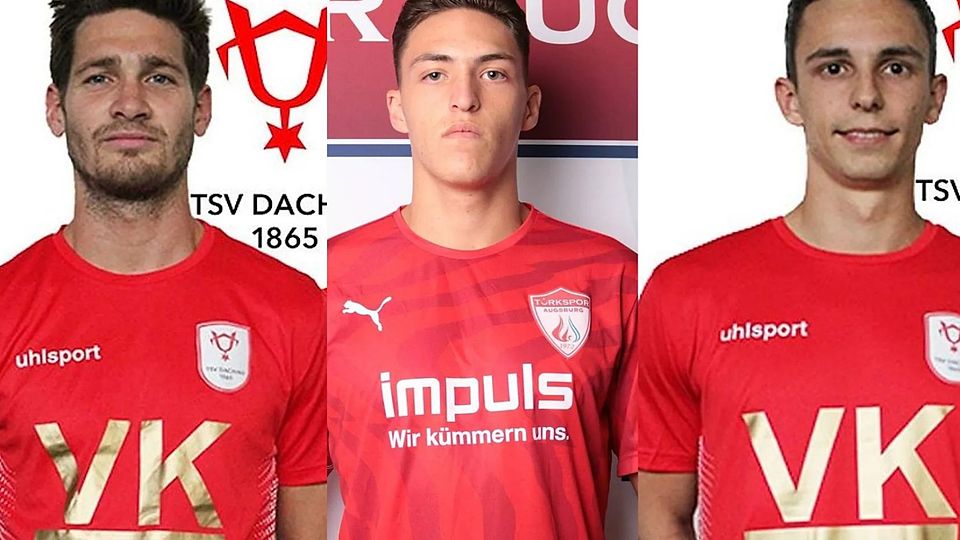 Die drei Neuzugänge von links nach rechts: Dominik Schäffer, Kilian Cuni, Thomas Ettenberger