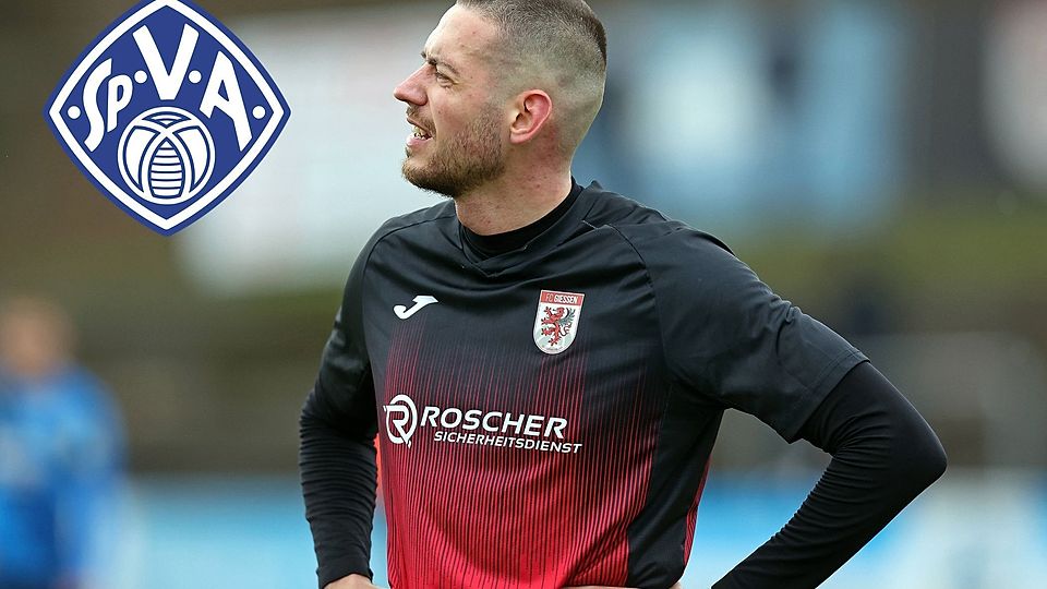 Darf doch nicht wahr sein: Michael Gorbunow (hier noch im Trikot des FC Gießen) hat sich schwer verletzt und wird Viktoria Aschaffenburg möglicherweise in der anstehenden Spielzeit nicht helfen können.
