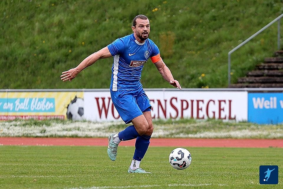Eintracht-Kapitän Deniz Darcan wusste beim Kantersieg in Steinwenden mit drei Toren zu überzeugen.