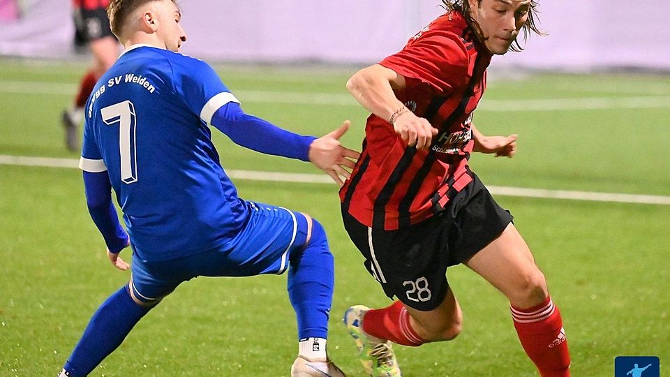 Erlebte im Wildenauer Heimspiel gegen Bad Kötzting einen Sahnetag: SC-Angreifer Erol Özbay (rechts).