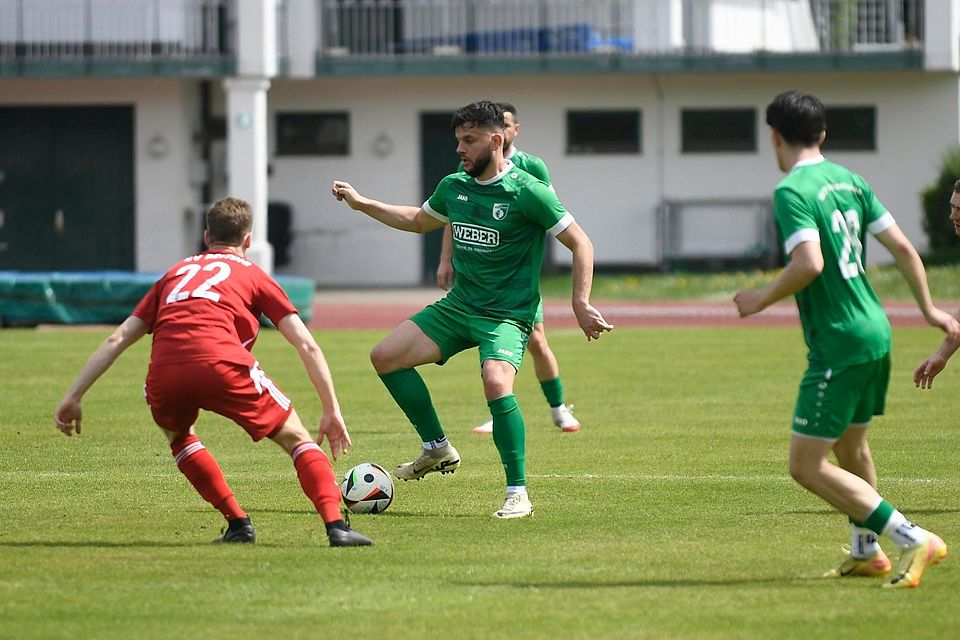 03.05.2025, BCF Wolfratshausen - Peiting, Kreshnik Nebihu, Foto: Hans Lippert