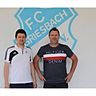Griesbachs 1. Vorstand Thomas Holzleitner (links) mit Neu-Trainer Christian Kobl.