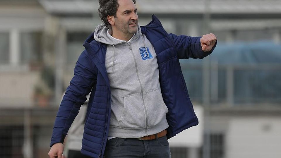 Zuversichtlich: Naser Selmanaj, Trainer des Verbandsligisten SV Münster.