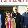 Sie wollen die Nachwuchsarbeit der TSG Thannhausen neu ausrichten: (von links) Peter Wagner, Coralia Irom, Peter Hafner und Andreas Scholz.  	F.: Adrian Bauer