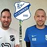 Tobias Pfetzer (l.) und Matthias Mayer coachen auch 2021/22 den TSV Schwarzach.
