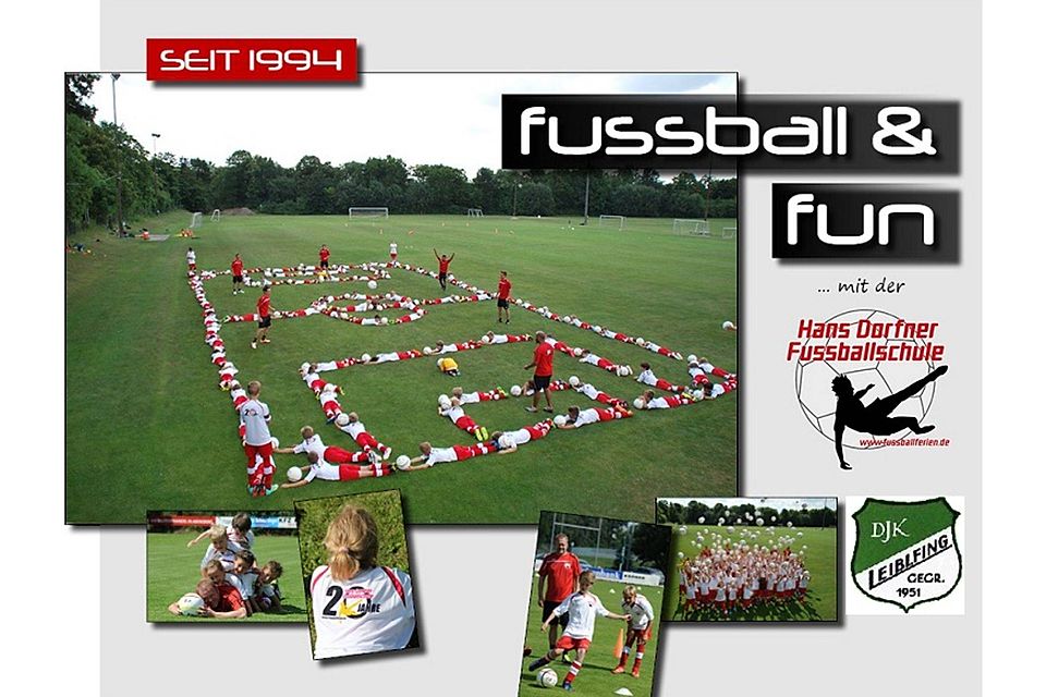 Monatge: Vallet / Bild: Homepage Hans Dorfner Fussballschule