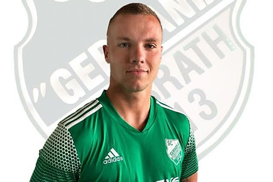 Nils Kauf­mann spielt nochmal groß auf für Germania Reusrath. 