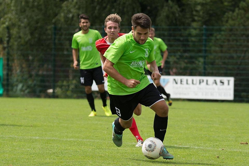 Andreas Kalteis hat im 14. Saisonspiel der Verbandsliga sein erstes Tor für den TSV Berg erzielt. Florian Wolf/Archiv