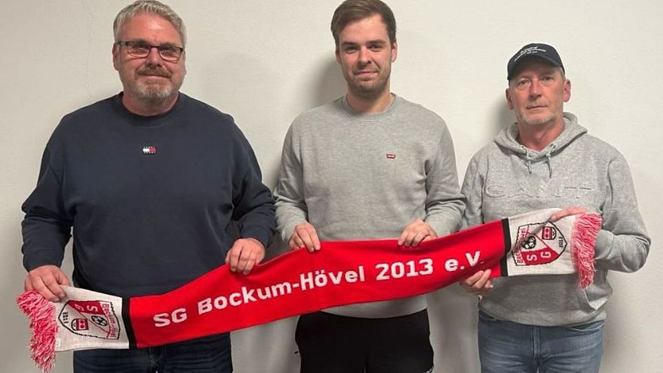 (v.l.:) Gregor Surmann, Tobias Krakor und Torsten Morsch.