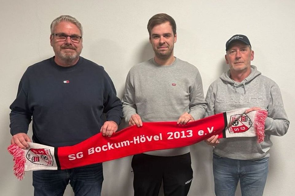 (v.l.:) Gregor Surmann, Tobias Krakor und Torsten Morsch.