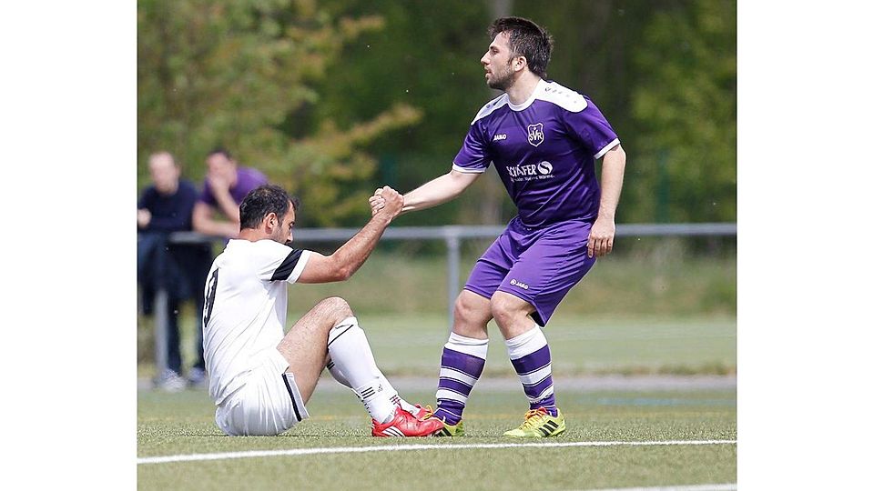 Feiert Germania Weilbachs Reserve nach der 2:3-Pleite gegen die Lilanen Ruppertshainer im nächsten Spitzenspiel gegen Marxheim die Wiederauferstehung? Archivfoto: Lorenz.
