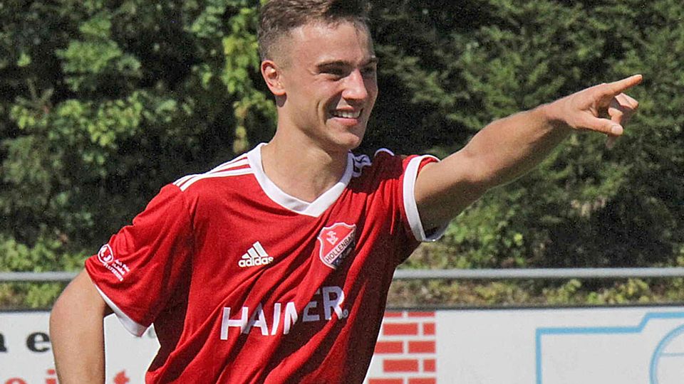 Jubelt künftig für den TSV Aindling: Nikolaos Pitsias kommt vom TSV Hollenbach. 