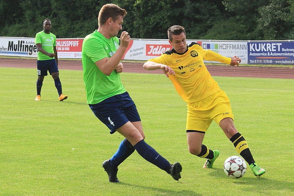 Holte mit dem FC Viktoria immerhin einen Punkt: Kevin Thienst (links). F: Bernd Wolf