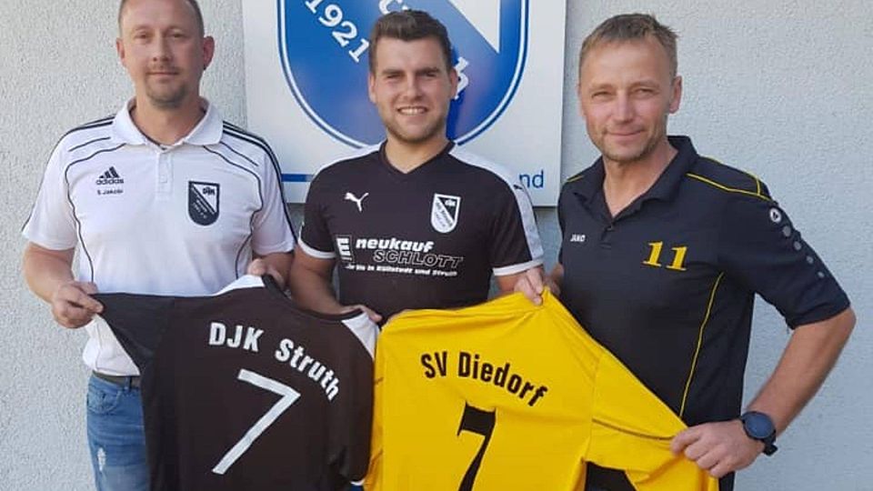 Jonas Degenhardt wechselt zur SG DJK Struth/SV Diedorf.