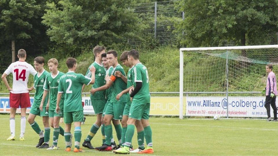 Gegen den FC Teutonia trennte sich die B-Jugend des TSV Neuried 1:1 unentschieden. Fred Rauscher