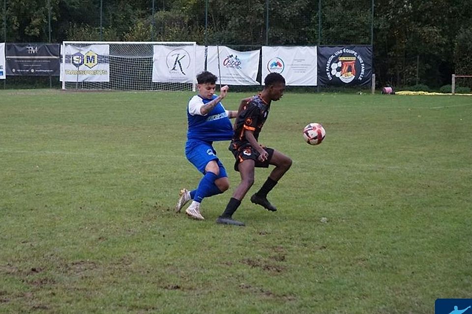 Gasperich (in blau) und Lasauvage rangieren in der oberen Tabellenhälfte