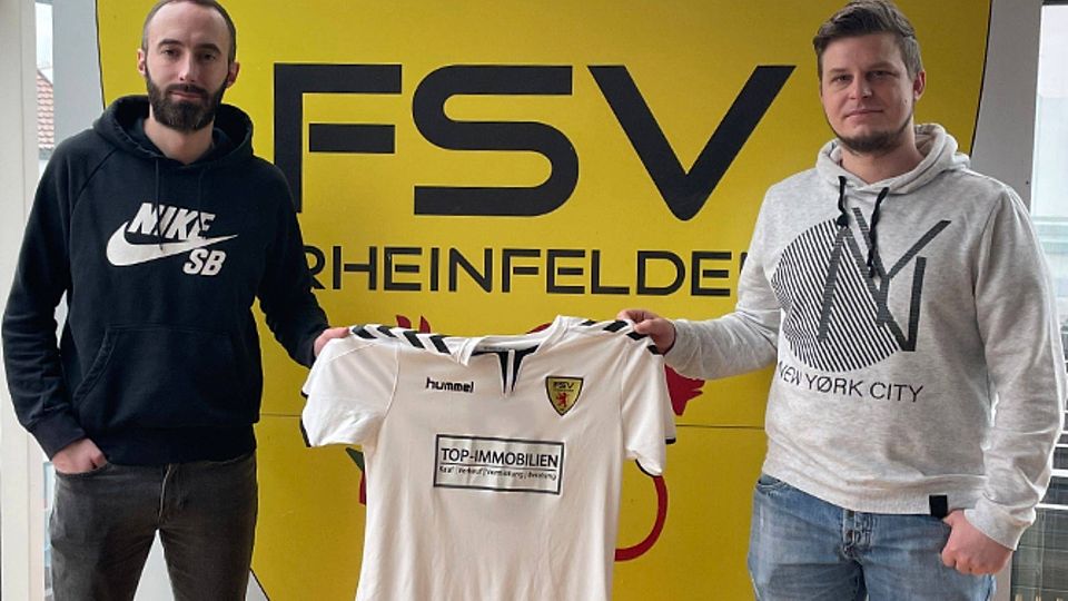 FSV-Coach Sascha Rueb (links) und Betreuer Patrick Fleischhauer | Foto: FSV Rheinfelden