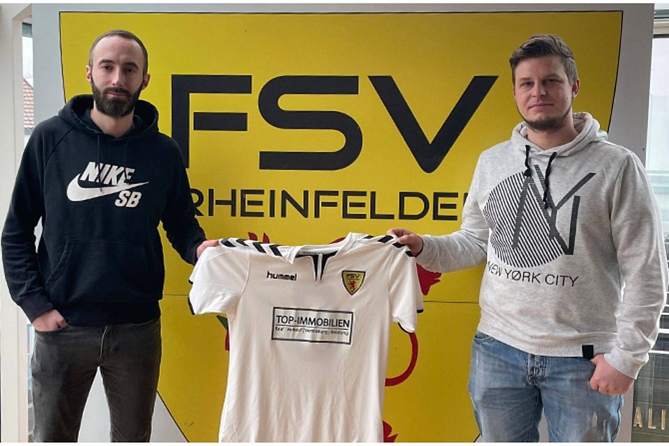 FSV-Coach Sascha Rueb (links) und Betreuer Patrick Fleischhauer | Foto: FSV Rheinfelden