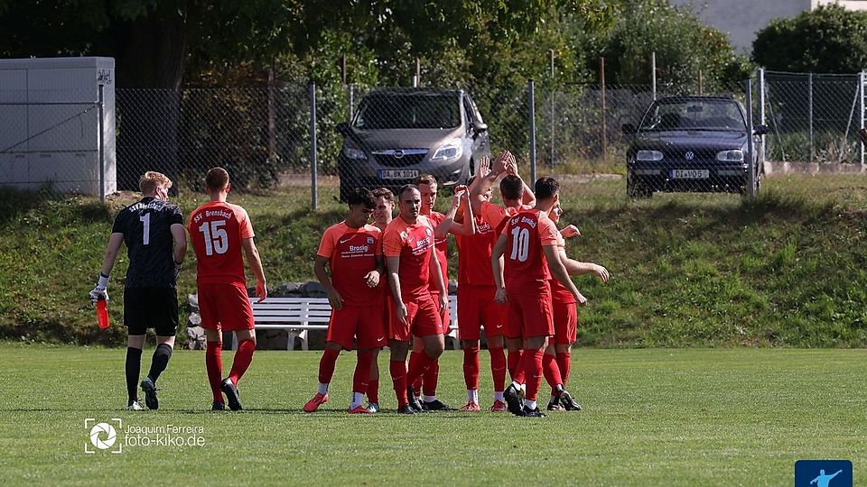 Der SSV Brensbach gewann in einem 11-Tore-Spiel gegen die TSG Steinbach.