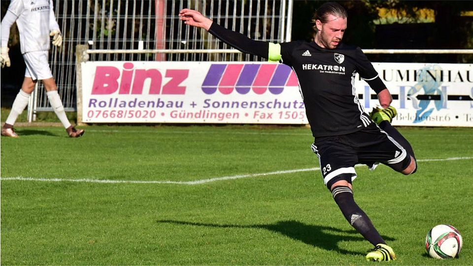 Juri Kuhn wechselt vom VfR Hausen zum FC Bad Krozingen. 
