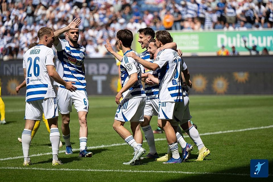 Ungefährdeter Finalsieg für den MSV. Ungefährdeter Finalsieg für den MSV.
