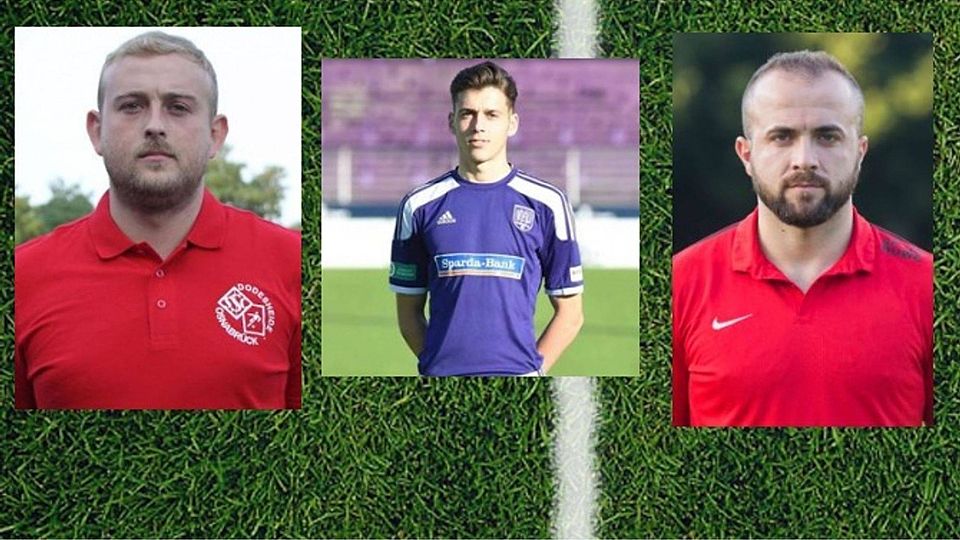 Slawa Novikov, Krenar Krasniqi und Festim Beqiri (von links).