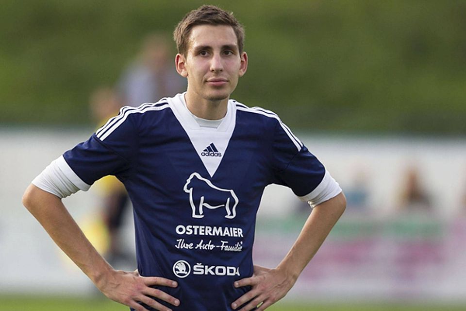 Treffsicherer Torjäger: Max Ostermaier F: Becherer