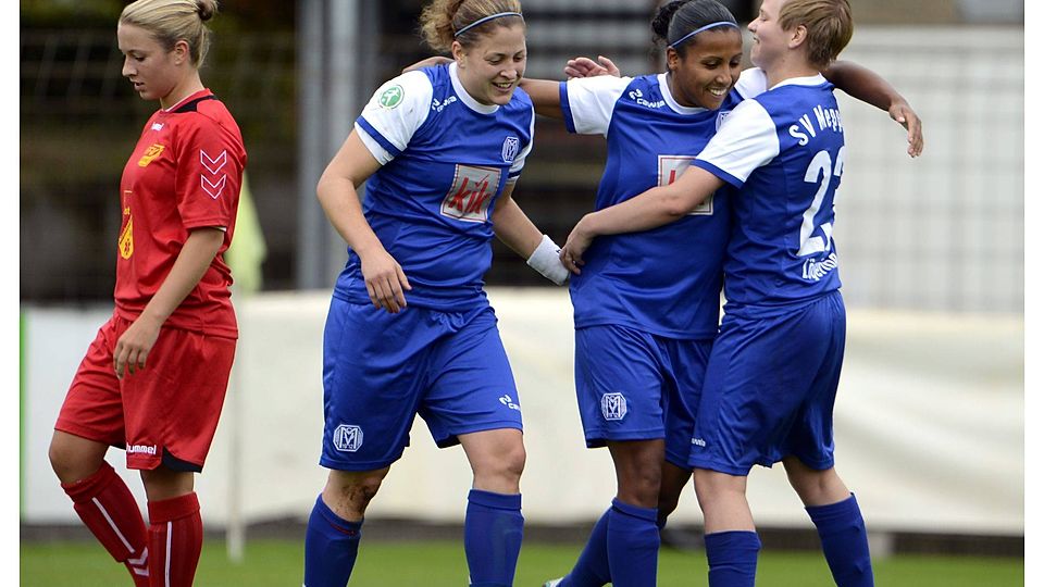 Abschied nehmen heißt es am Montag auch für (v.l.) Inga Kappel, Nangila van Eyck und Nina Lögering.  F: Doris Leißing