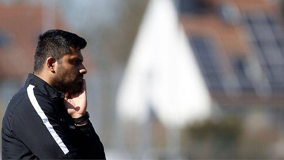 Asad Ahmad musste mit ansehen, wie sein SGO-Team deutlich unter die Räder kam. Archivfoto: Lorenz.