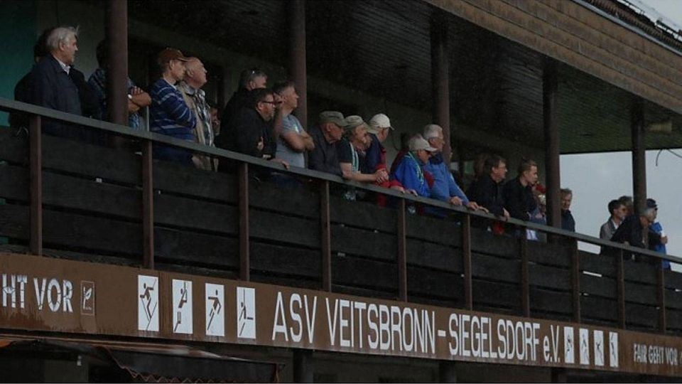 Die Fans des ASV Veitsbronn-Siegelsdorf dürfen sich nun doch auf die Landesliga Nordost freuen. F: Will