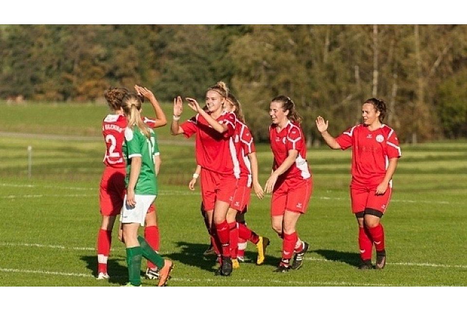 Die drittplatzierten Damen des TSV Gilching sind eines der Topteams der Liga. Foto: Zechner
