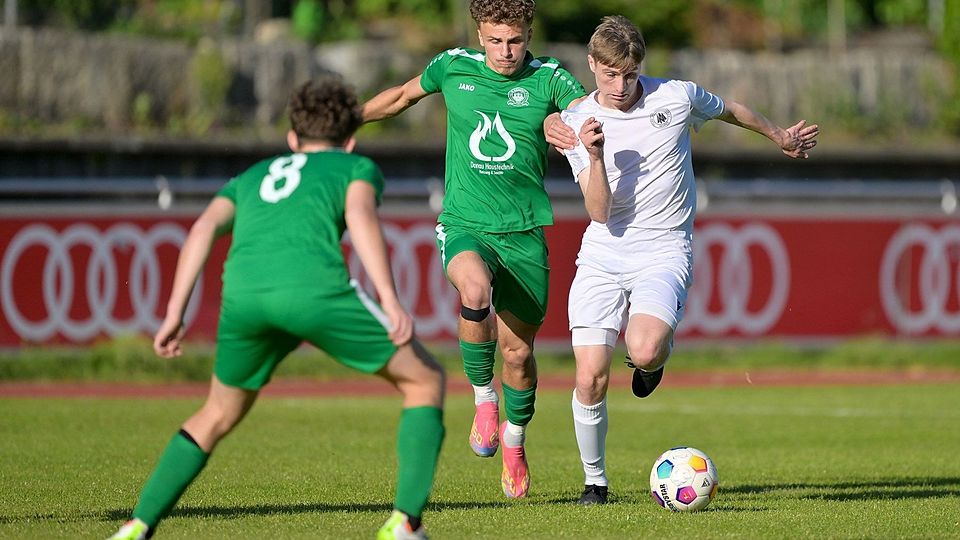 Erster Doppelpack im Herrenbereich: Dank der Tore von Timo Jung spielt der VfB Eichstätt II weiter um den Bezirksliga-Klassenerhalt.