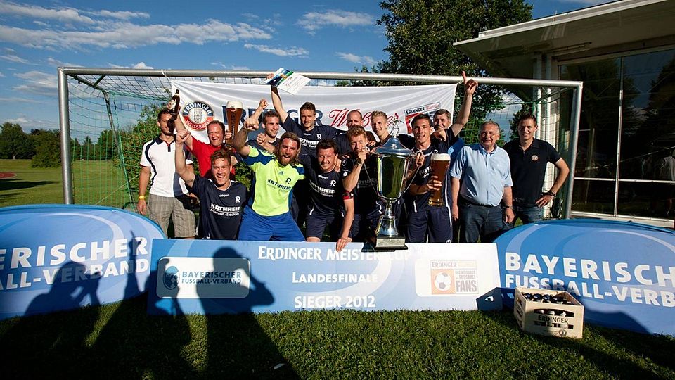 Sieger 2012: Der TSV 1860 Rosenheim. (F: BFV)