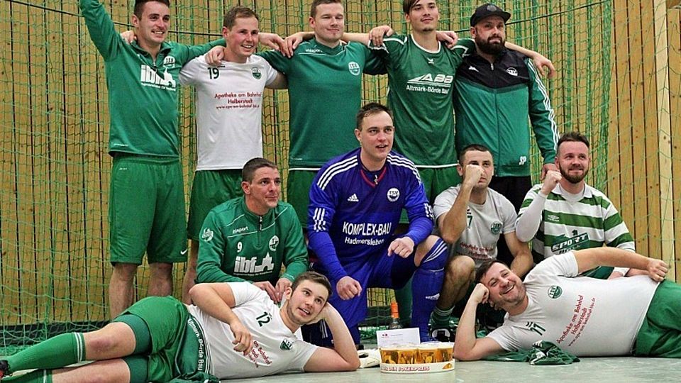 Sieger TSV Hadmersleben spielte in Wolmirsleben ein starkes Turnier und hatte zudem im Halbfinale und Finale das nötige Quäntchen Glück beim Entscheidungsschießen.