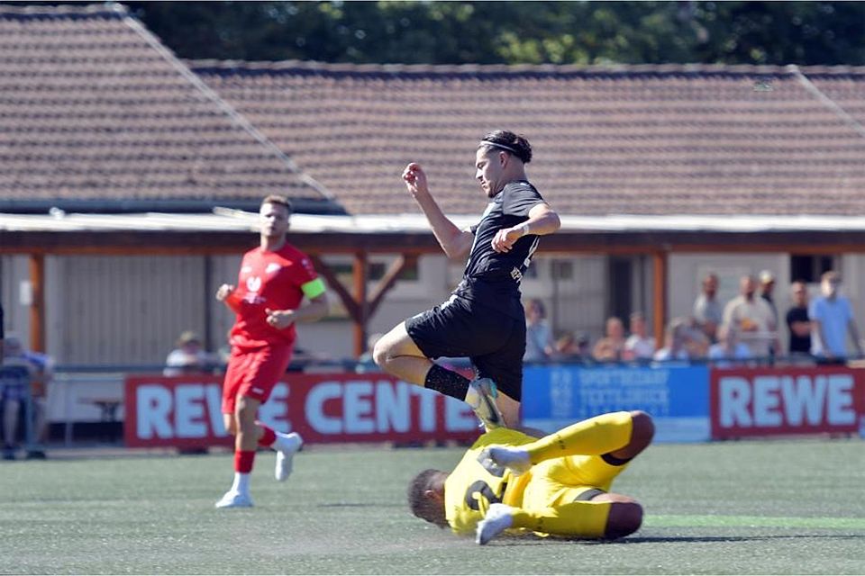 Der FC Starkenburgia Heppenheim (oben Emirhan Efe) will nach zwei Auswärtssiegen zuletzt am Sonntag auch zu Hause wieder einen Dreier landen (Archiv).	Foto: Dagmar Jährling