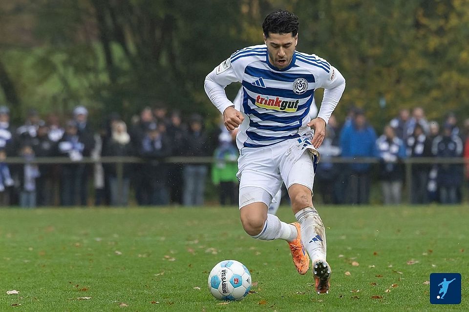 Mert Göckan am Ball für den MSV Duisburg. Mert Göckan am Ball für den MSV Duisburg.