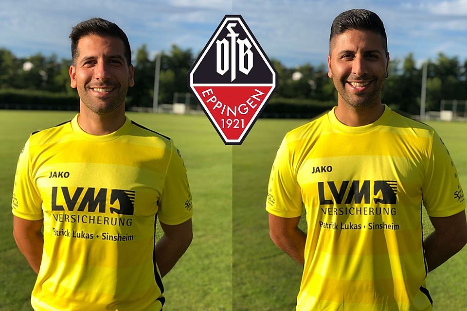 Muti Brim (l.) und Yusuf Brim übernehmen den VfB Eppingen II.