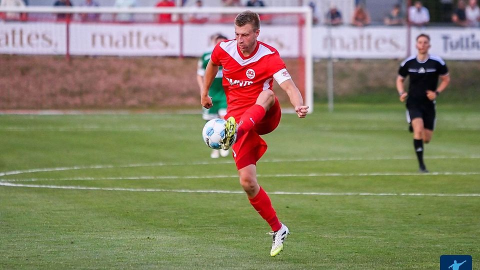 Hüffelsheims Kapitän Lars Hermann hat viele Jahre für den TSV Schott Mainz gespielt.