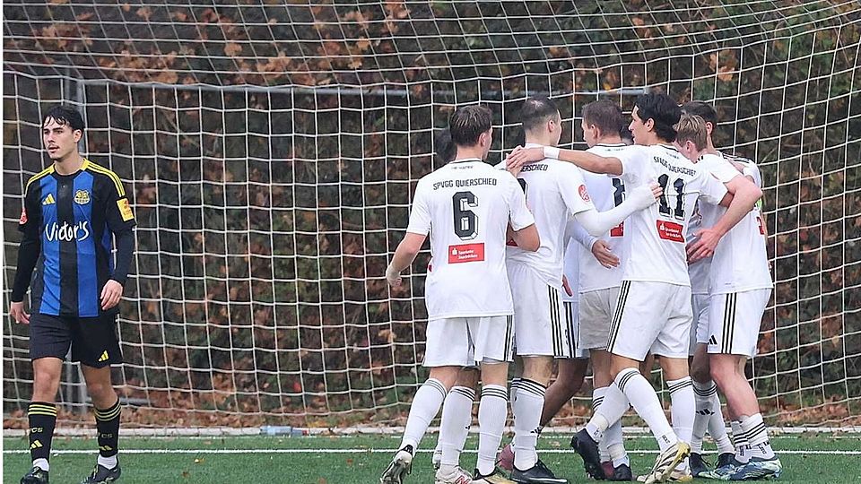 Am vergangenen Sonntag gewann die Spvgg. Quierschied in Saarbrücken gegen die Zweite des FCS mit 1:0. Jetzt ist die Drittligamannschaft im Pokal der Gegner
